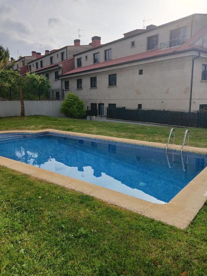 Apartamento Con Terraza Y Piscina Ribeira Exteriér fotografie