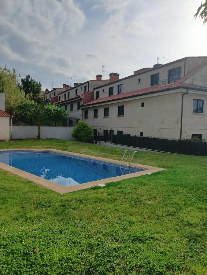 Apartamento Con Terraza Y Piscina Ribeira Exteriér fotografie